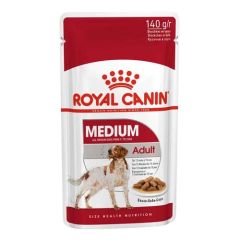 Royal Canin Medium Adult (Saquetas) 140 gr x 10