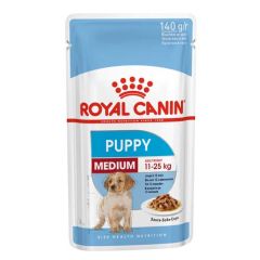 Royal Canin Medium Puppy (Saquetas) 140 gr x 10