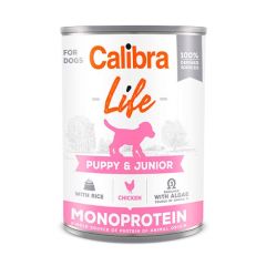Calibra Dog Life Puppy Chicken & Rice (Latas) 6 x 400 gr