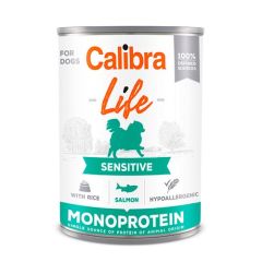 Calibra Dog Life Sensitive Salmon & Rice (Latas) 6 x 400 gr