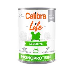 Calibra Dog Life Sensitive Rabbit (Latas) 6 x 400 gr
