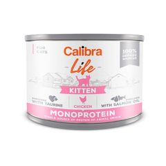 Calibra Cat Life Kitten Chicken (Latas) 6 x 200 gr