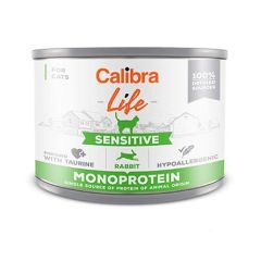 Calibra Cat Life Sensitive Rabbit (Latas) 6 x 200 gr