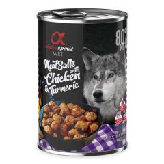Alpha Spirit albóndigas Frango e curcuma 400 gr x 12 (Envio 3 - 5 dias)