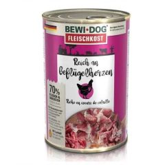 Bewi Dog Rich in Poultry Hearts (Latas) 6 x 400 gr
