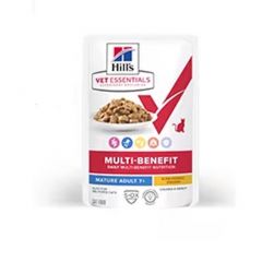 Hill's VET Feline Multi-Benefit Mature Adult Chicken (Saquetas) - 12 x 85 gr