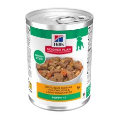 Hill's Science Plan Puppy Guisado de frango e legumes (Latas) - 12 x 363 gr