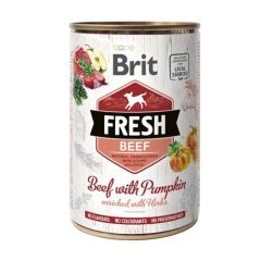 Brit Fresh Beef Pumpkin (Latas) - 6 x 400 gr