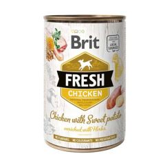 Brit Fresh Chicken With Potato (Latas) - 6 x 400 gr