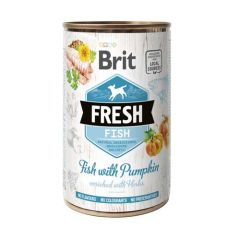 Brit Fresh Fish Pumpkin (Latas) - 6 x 400 gr