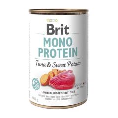 Brit Mono Protein Tuna & Sweet Potato (Latas) - 6 x 400 gr