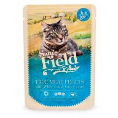 Sam's Field Cat Fish Fillets & Peas (Saquetas) - 24 x 85 gr