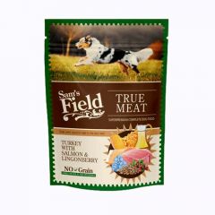 Sam's Field Turkey with Salmon & Lingonberry (Saquetas) - 12 x 260 gr