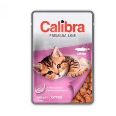 Calibra Cat Kitten Salmon (Saquetas) 24 x 100 gr