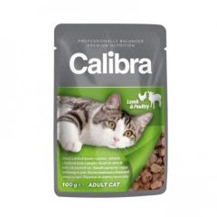 Calibra Cat Adult Lamb Chicken (Saquetas) 24 x 100 gr