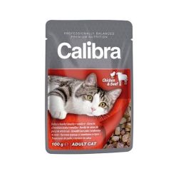 Calibra Cat Chicken Beef (Saquetas) 24 x 100 gr
