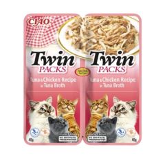 Churu Cat Twin Tuna & Chicken in Tuna Broth - 12 x 80 gr (Envio 3 - 5 dias)