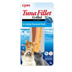 Churu Cat Tuna Fillet in Scallop Broth - 12 x 15 gr (Envio 3 - 5 dias)