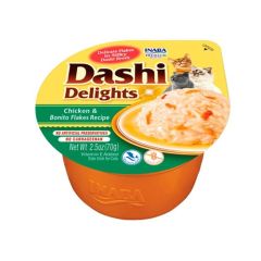 Churu Cat Dashi Delight Chicken & Bonito - 6 x 70 gr