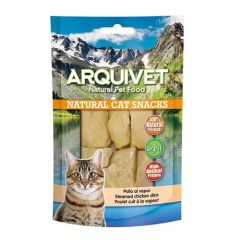 Snack gato - Frango ao vapor - 50 g Arquivet