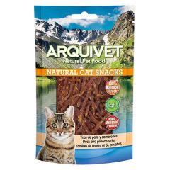 Tiras de pato e gambas - 50 g Arquivet