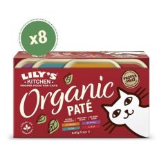 Lily's Kitchen Organic Paté Selection Multipack 8X85 Gr (Envio 3 - 5 días)