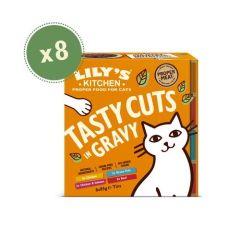 Lily's Kitchen Tasty Cuts In Gravy Tins Cat Multipack 8X85 Gr (Envio 3 - 5 días)