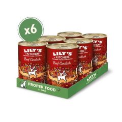 Lily's Kitchen Beef Goulash Tin 6X400 Gr (Envio 3 - 5 días)