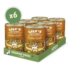 Lily's Kitchen Sunday Lunch Tin 6X400 Gr (Envio 3 - 5 días)