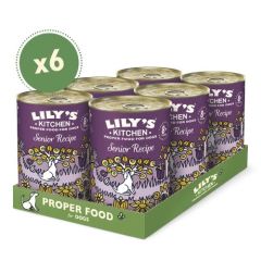 Lily's Kitchen Senior Recipe Tin 6X400 Gr (Envio 3 - 5 días)