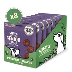 Lily's Kitchen Turkey & White Fish Bites For Senior Dogs 8X70 Gr (Envio 3 - 5 días)