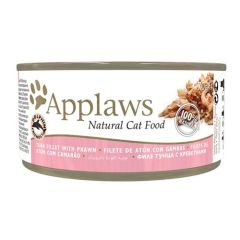 Applaws Cat Lata Atum e camarão (70 gr x 24)