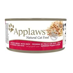 Applaws Cat Lata Frango e Pato  (70 gr x 24)