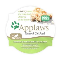 Applaws Cat Terrine Peito de frango e arroz (60 gr x 10)