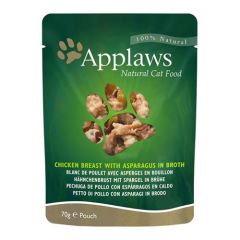 Applaws Cat Sache Frango com espargos (70 gr x 12)