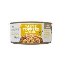 Applaws Dog Taste Toppers in Broth Chicken with Vegetables (Boîtes) 156 gr x 12