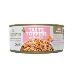 Applaws Dog Taste Toppers in Broth Chicken, Ham & Vegetables (Boîtes) 156 gr x 12