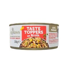 Applaws Dog Taste Toppers in Broth Chicken, Hígado, Beef & Vegetables (Boîtes) 156 gr x 12