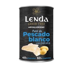Lenda Dog White Fish Pâté (Latas) - 400 gr x 12