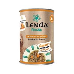 Lenda Dog Foodie Suckling Pig Risotto (Latas) - 400 gr x 12