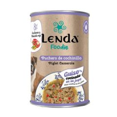 Lenda Dog Foodie Piglet Casserole (Latas) - 400 gr x 12