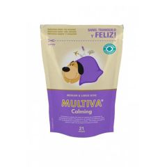 Multiva Calming lanche calmante para cães médios e grandes