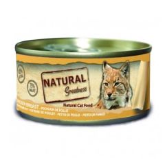Natural Greatness Cat Peito de Frango (Latas) 70 gr x 24