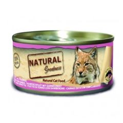 Natural Greatness Cat Atum & Filete de Gambas (Latas) 70g x 24 (Envio 3 - 5 dias)