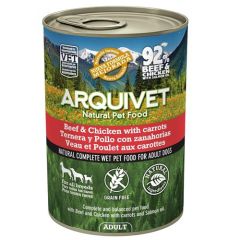 Arquivet Wet Dog Food Adult Beef & Chicken (Latas)