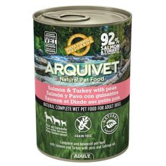 Arquivet Wet Dog Food Adult Salmon & Turkey (Latas)