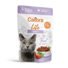 Calibra Cat Life Adult Veal in Gravy (Saquetas)