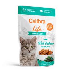 Calibra Cat Life Kitten Salmon in Gravy (Saquetas)