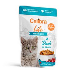 Calibra Cat Life Sterilised Duck in Gravy (Saquetas)