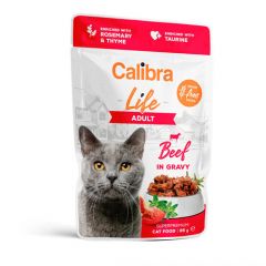 Calibra Cat Life Adult Beef in Gravy (Saquetas)